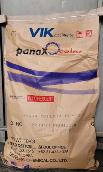 Bột màu dạ quang Panax Magenta